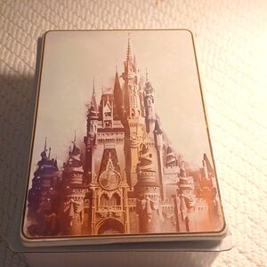 Disney Castle Home Accent in Gold and Cream